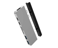 Hyper DUO 7-in-2 MacBook Pro Hub silver - 738638 - zdjęcie 1